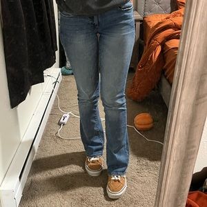 Slim boot cut jeans
